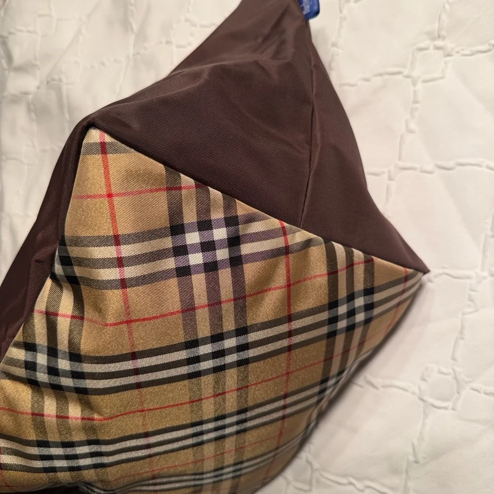 Authentic Burberry Nova Check Blue Label Tote Nylon Bag.(EUC) - Picture 7 of 15